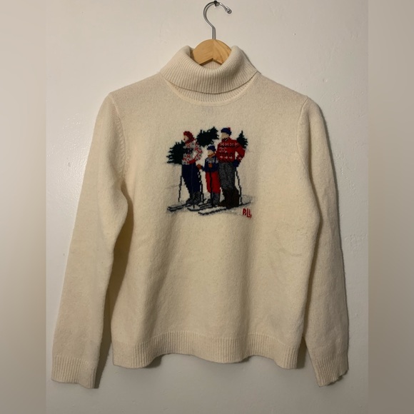 Ralph Lauren Family Ski Wool Turtle Neck - Picture 1 of 2